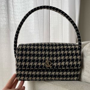 Anine Bing Nico Bag in Houndstooth